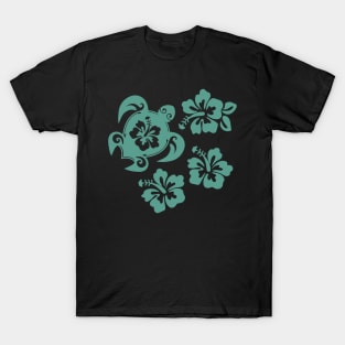 Honu and Hibiscus T-Shirt